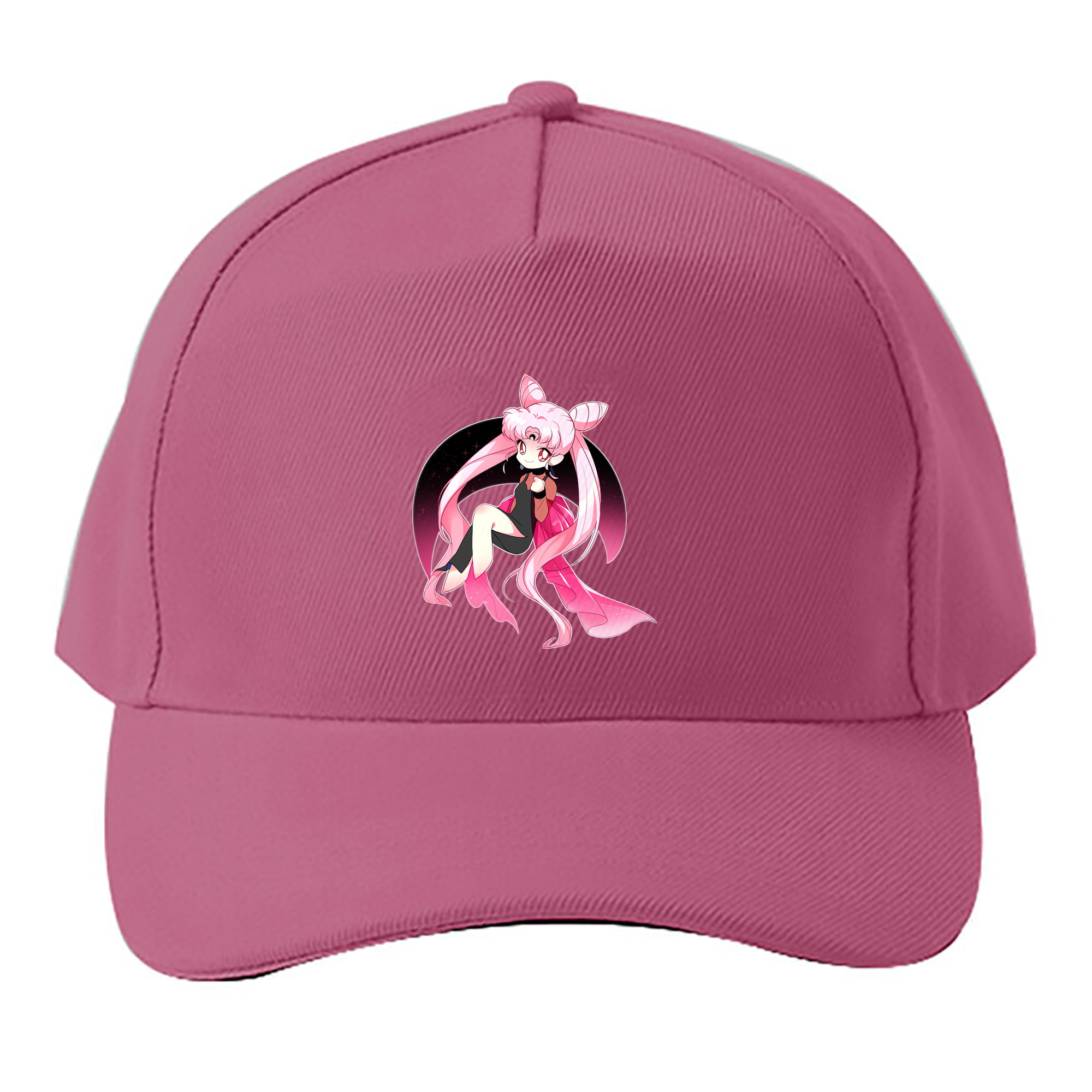 （画像用） 美少女戦士セーラームーン ちびうさ Sailor Moon Chibiusa Tsukino Usagi Small Lady Serenity ベースボールキャップ 綿100％ 男女兼用 帽子 スポーツ